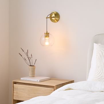 west elm globe sconce