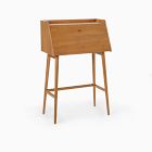 west elm mid century mini secretary desk