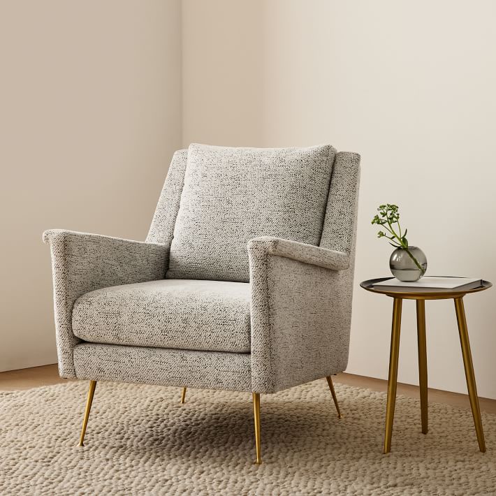 small upholstered chair for bedroom