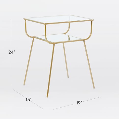 Curved Terrace Nightstand (19
