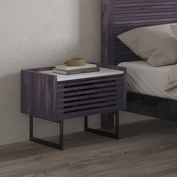 mango wood night stand