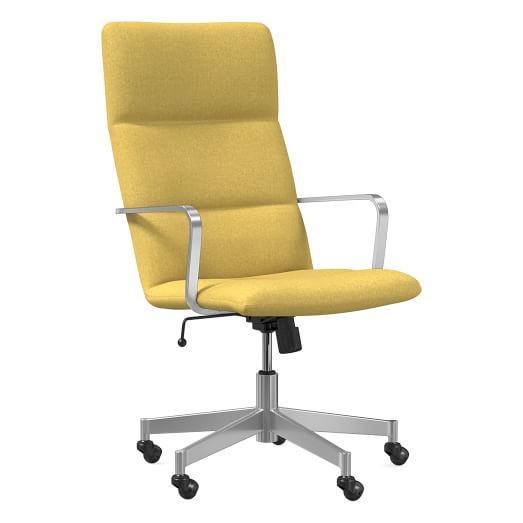 light yellow office chair