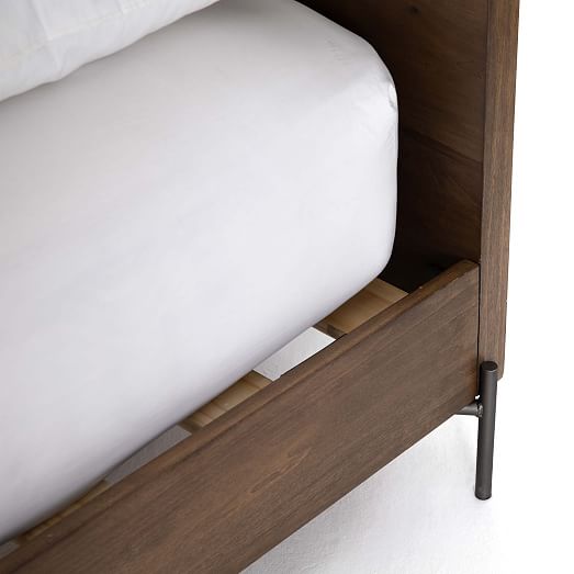 Iron & Wood Bed West Elm