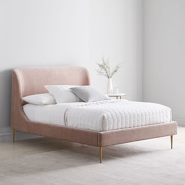 west elm cal king bed frame