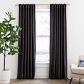 Cotton Velvet Curtain - Slate | West Elm