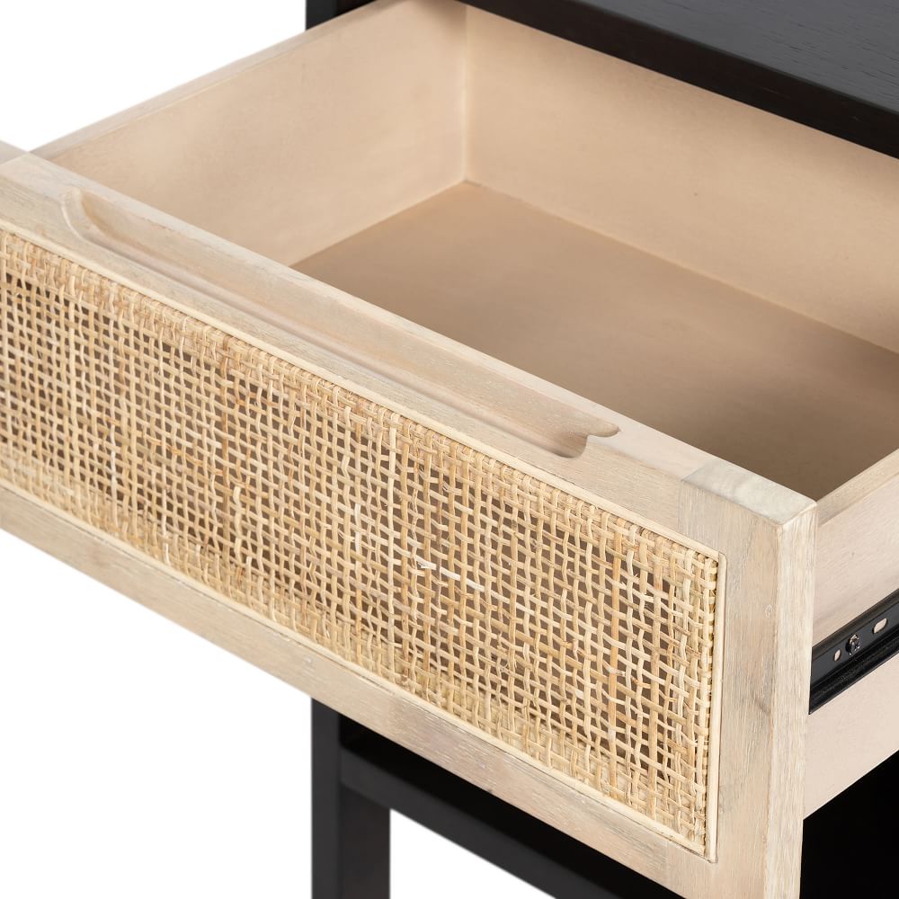 Modern Rattan Nightstand (20") West Elm