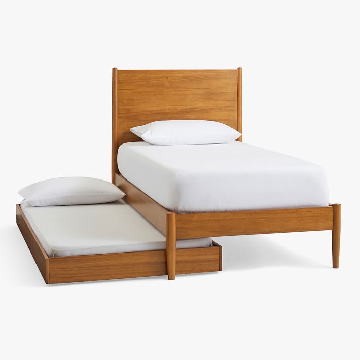 MidCentury Twin Bed & Trundle West Elm