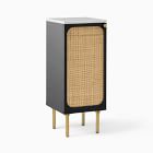 Ida Woven Linen Cabinet | West Elm