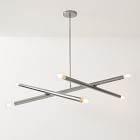 west elm trace chandelier