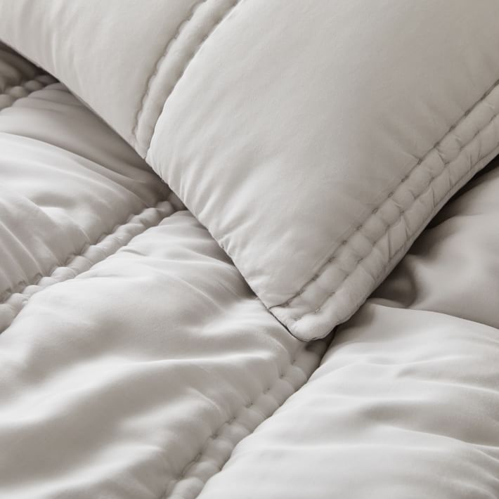 Silky TENCEL™ Plush Comforter & Shams | West Elm