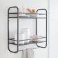 Deco Curve Metal Wall Shelves | West Elm