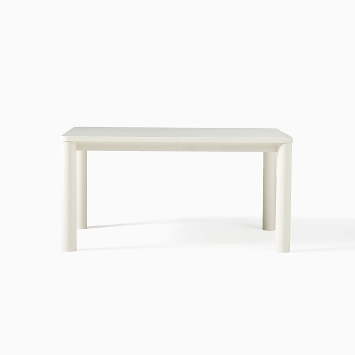 west elm expandable table white