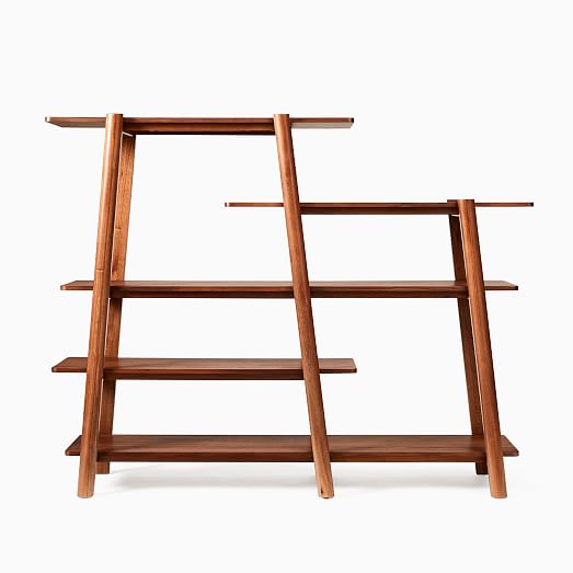 Calgary Tiered Bookshelf (70") West Elm