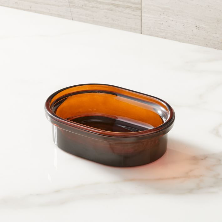 Apothecary Glass Bath Accessories West Elm