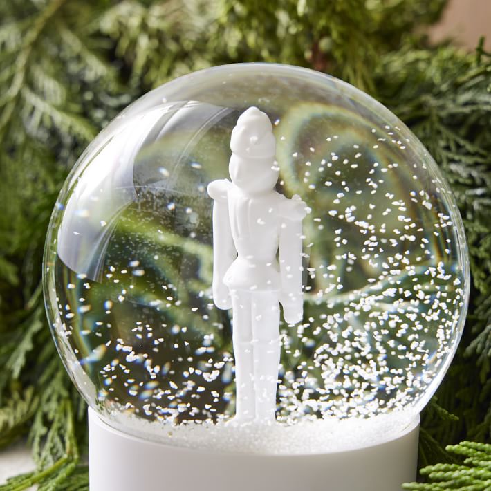 Nutcracker Snow Globe West Elm