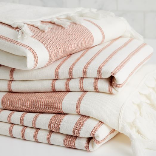 Organic Turkish Tassel Towel Sets West Elm