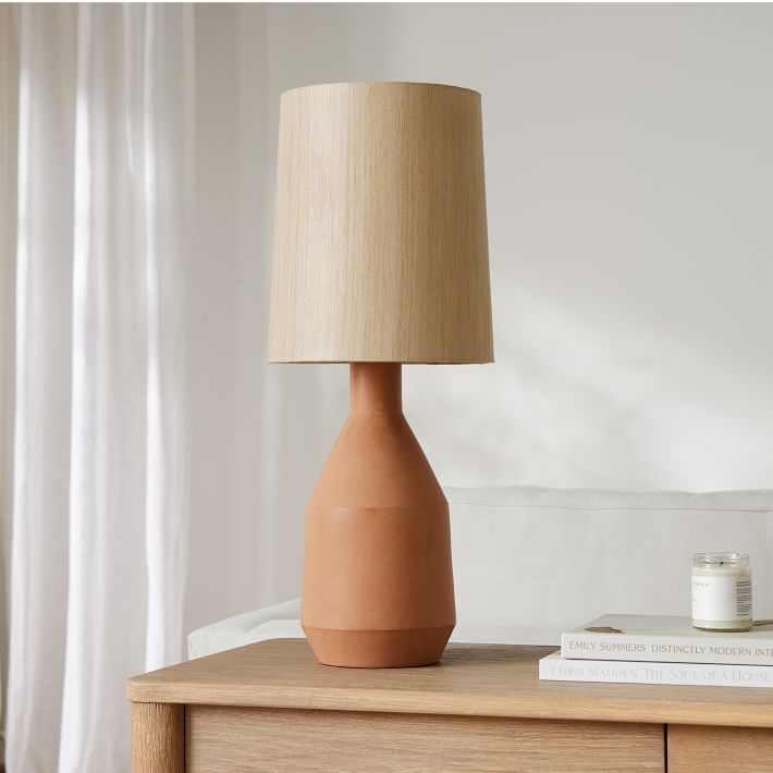 west elm blush lamp