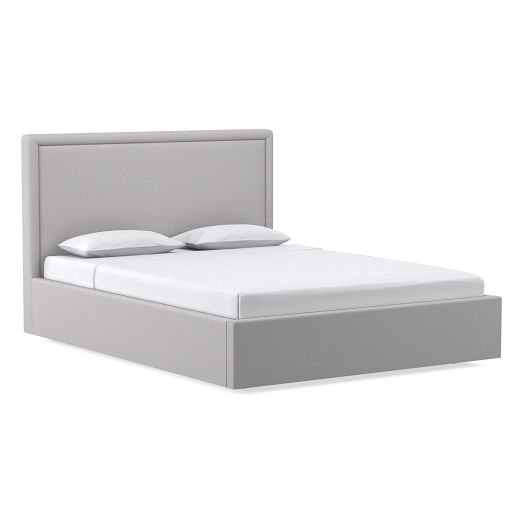 Emmett Border Tufted PopUp Storage Bed West Elm