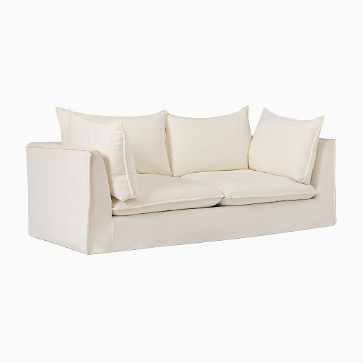 Bleecker DownFilled Slipcover Sofa (66"96") West Elm