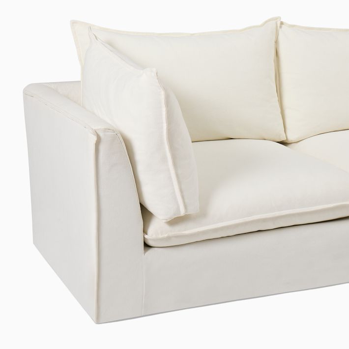 Bleecker DownFilled Slipcover Sofa (66"96") West Elm