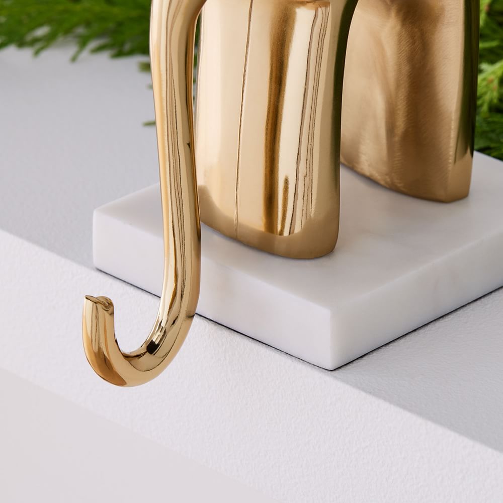 Elephant Stocking Holder West Elm