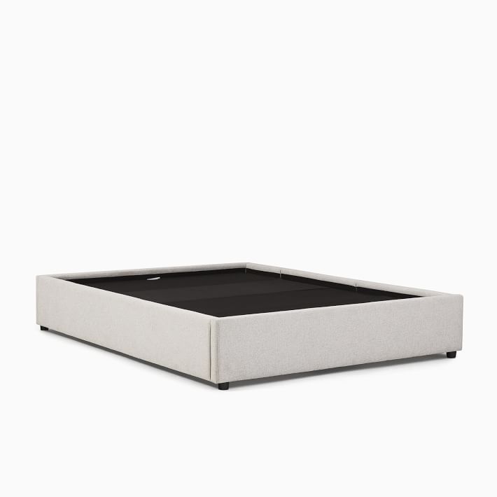 Upholstered Low Profile Bed Frame West Elm