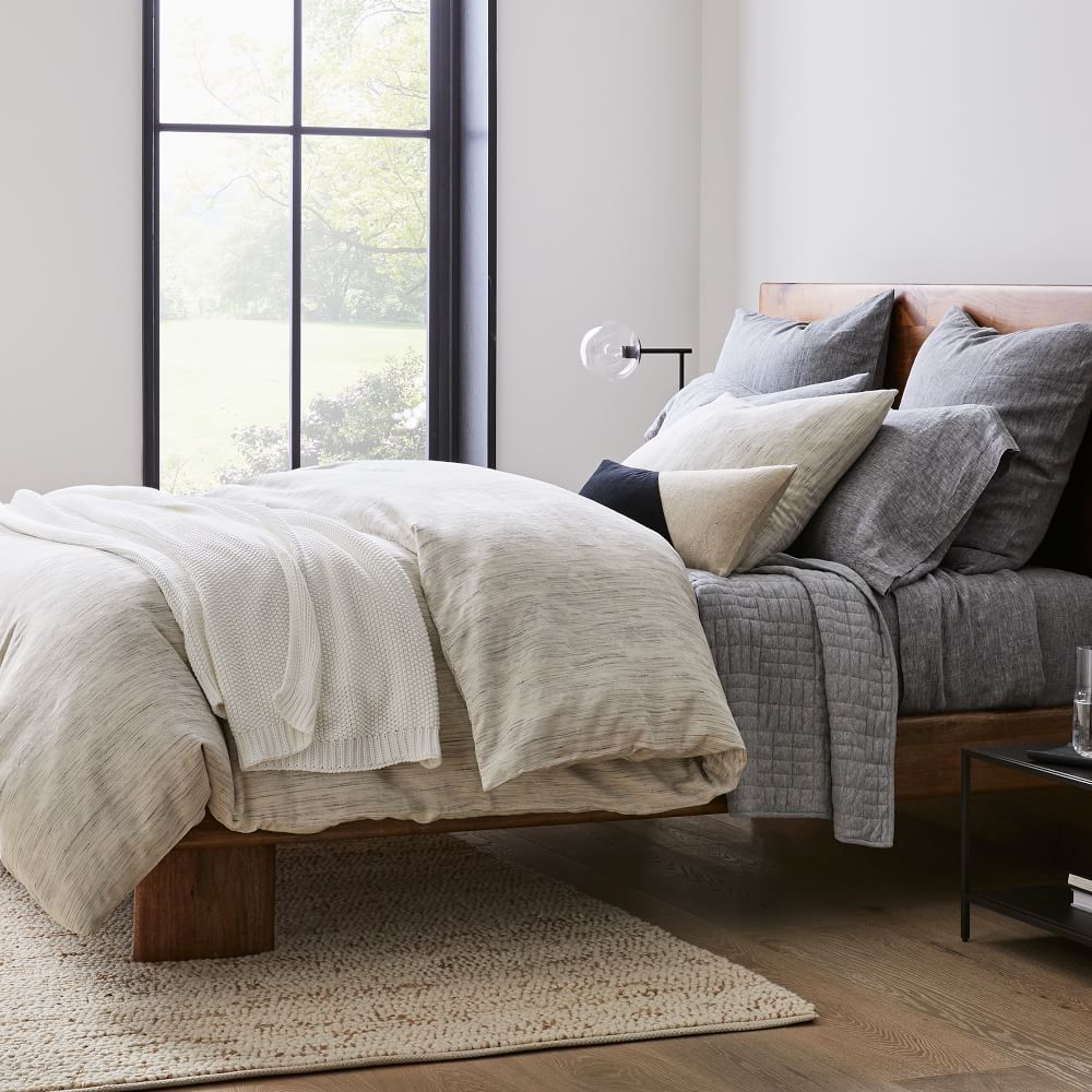 Cotton Cloud Jersey Bed Blanket West Elm