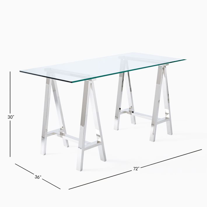 west elm sawhorse table