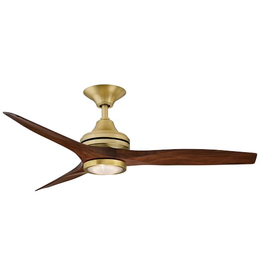 west elm ceiling fan with light