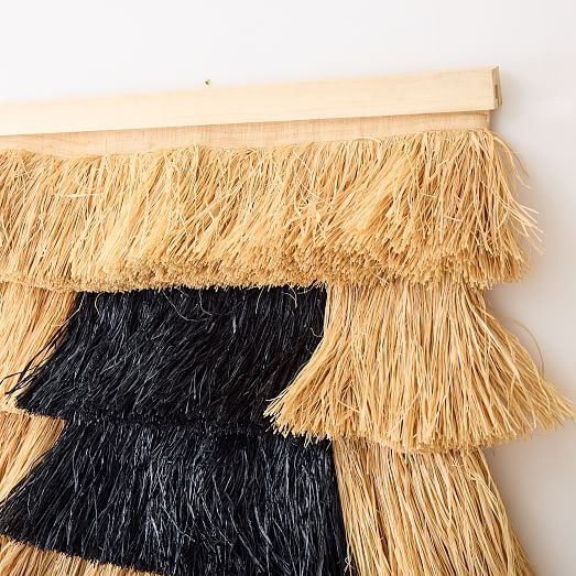 Diego Olivero Raffia Wall Art West Elm