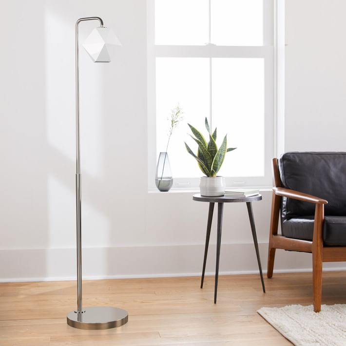 sculptural floor lamp