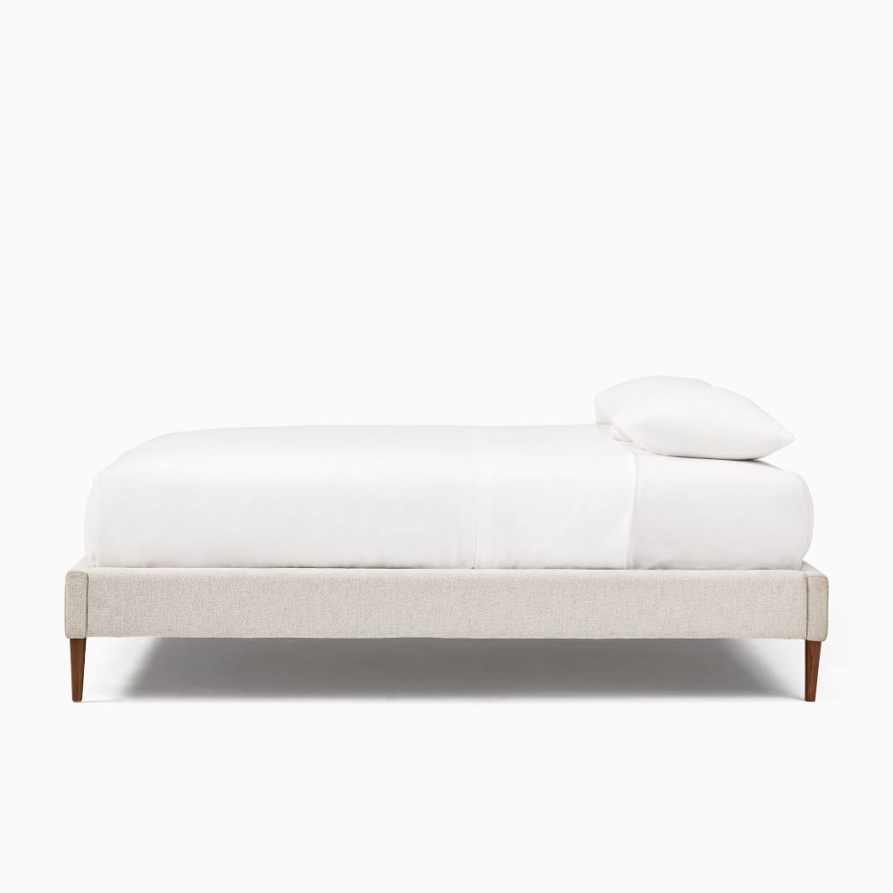 Upholstered Bed Frame Wood Legs West Elm