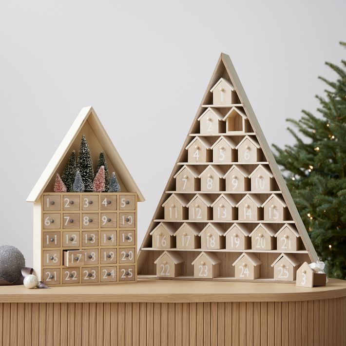 Bottlebrush Tree Advent Calendar | West Elm
