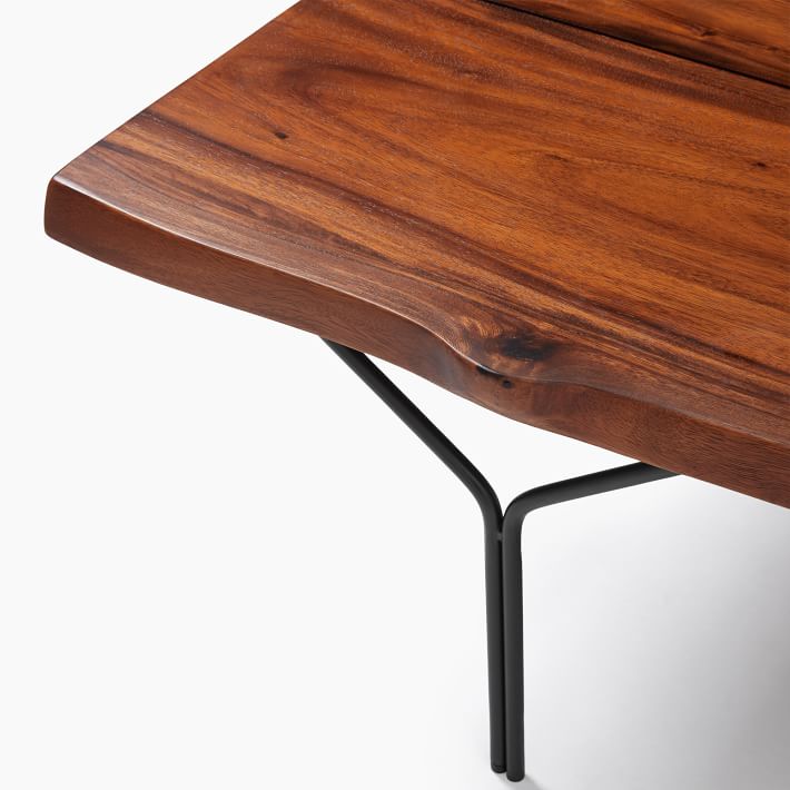 west elm raw edge coffee table