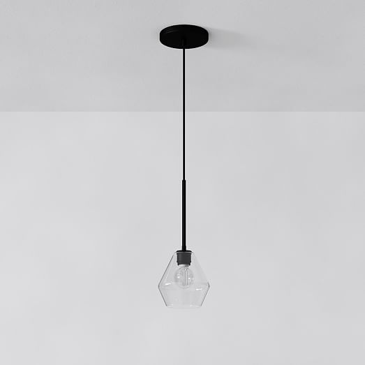 Sculptural Geo PlugIn Pendant West Elm