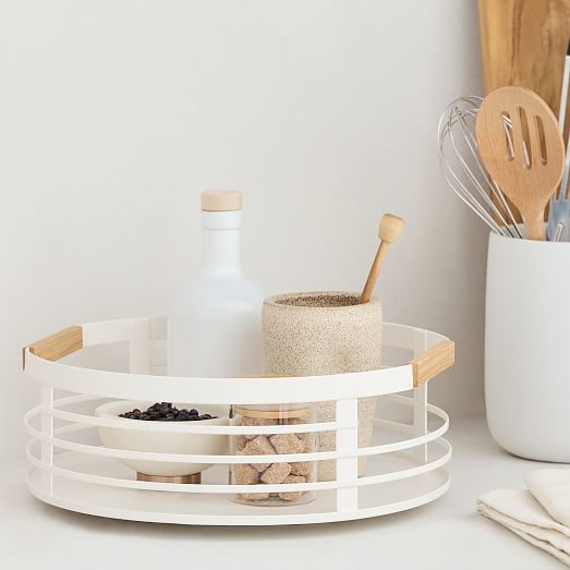 mDesign Metal Turntables West Elm