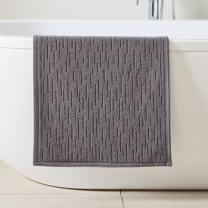 Textured Bath Mat West Elm