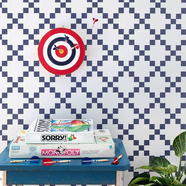 Patchwork Removable Wallpaper West Elm