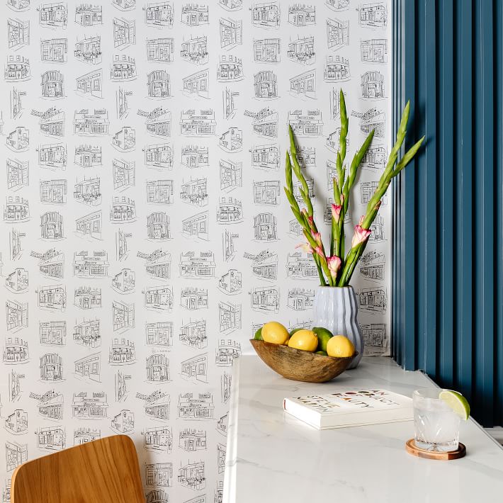 San Francisco Removable Wallpaper West Elm