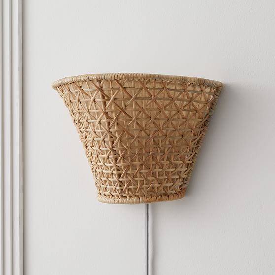 woven sconce