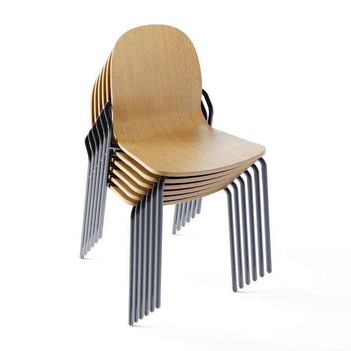 Benson Stacking Dining Chair West Elm