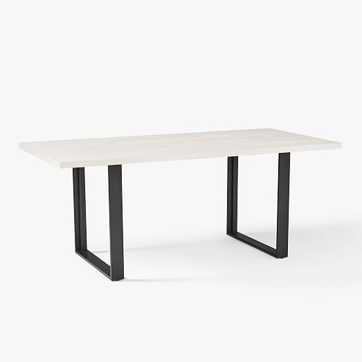 west elm avery industrial dining table