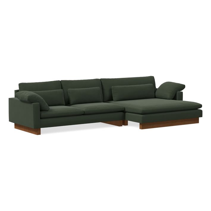 Harmony 2-Piece Double Wide Chaise Sectional (131"–146")