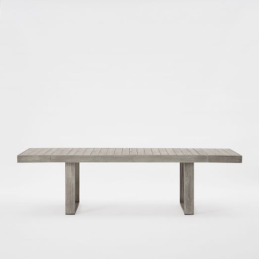 west elm portside outdoor expandable dining table