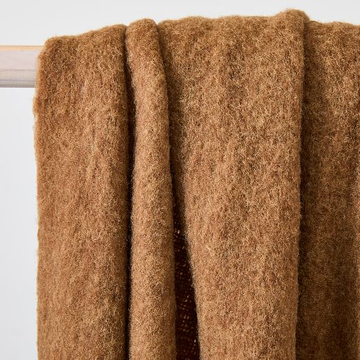 Faux Mohair Throw West Elm