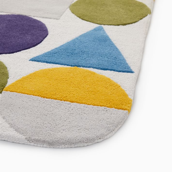Simple Shapes Rug Basic Shapes Rug | West Elm
