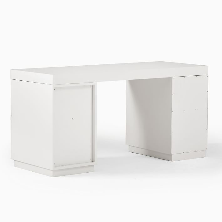 Parsons 2 File & Desk Set (62") West Elm