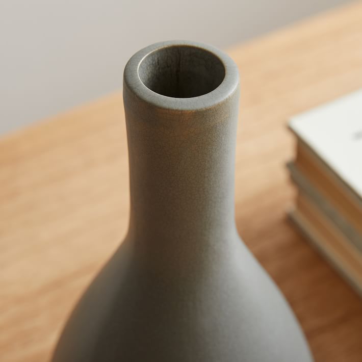Crackle Glaze Ceramic Vases West Elm