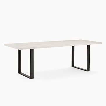 west elm tompkins industrial dining table