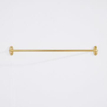 Brill Pure Bath Hardware - Antique Brass | West Elm